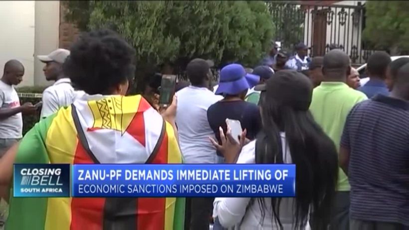 Zanu PF SA demands immediate lifting of economic sanctions on Zimbabwe