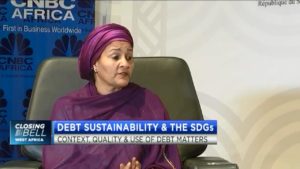 Sustainable Development, Sustainable Debt: The context, quality and the use of debt matters, says UN’s Amina Mohammed