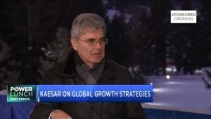 World Economic Forum: Siemens CEO Joe Kaeser on its global growth strategy