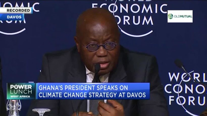 World Economic Forum: President Akufo-Addo on Ghana’s response strategy for climate change