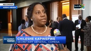 AU Summit 2020: Chileshe Kapwepwe brekas down COMESA’s 3 pillars of development