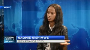 Miss Rwanda 2020 Naomie Nishimwe to focus on mental health