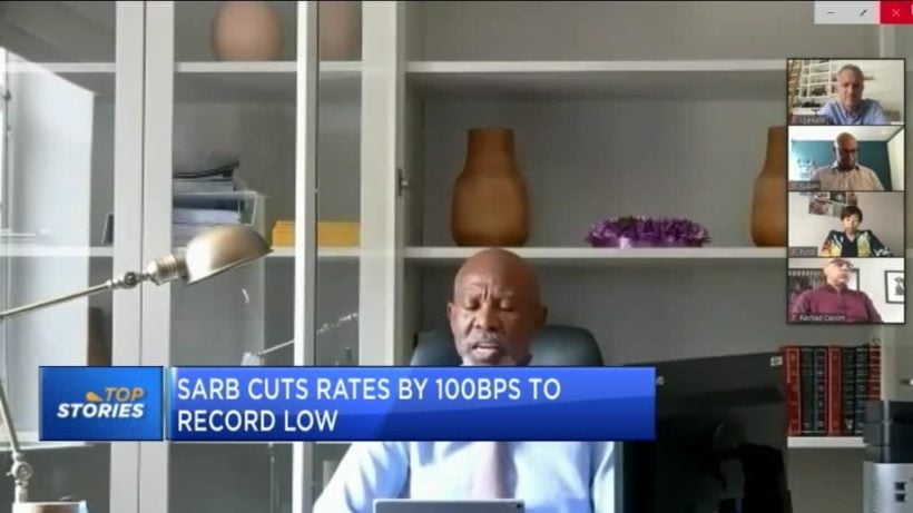 SARB cuts rates by 100 basis points to record low