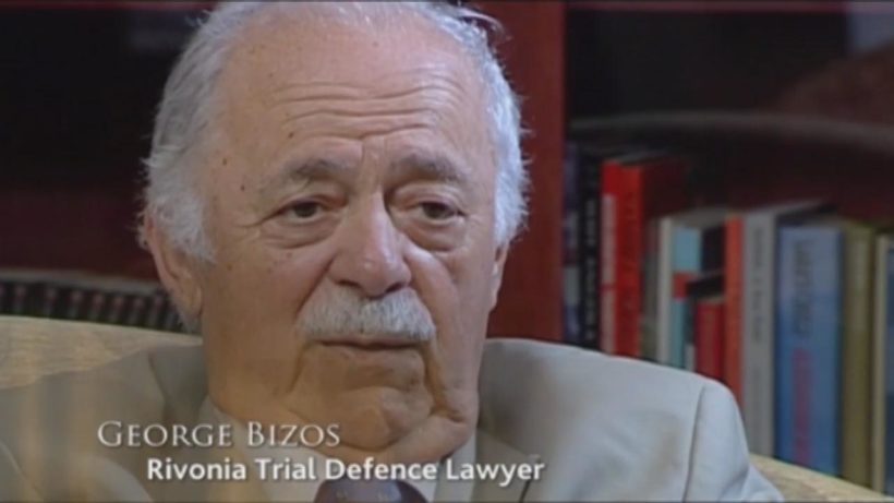 Human rights lawyer George Bizos dies at 92