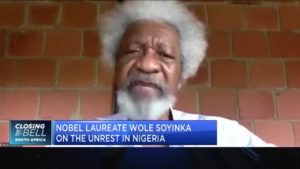 #ENDSARS: Nobel Laureate Wole Soyinka on how to address the unrest in Nigeria