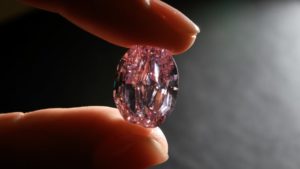 Largest purple-pink diamond ever to be auctioned sells for nearly $27 million