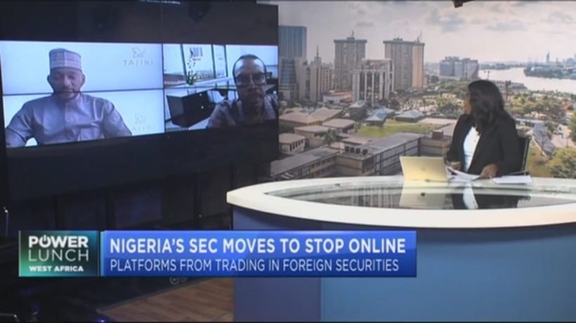 Nigeria’s SEC moves to stop online platforms from trading in foreign securities