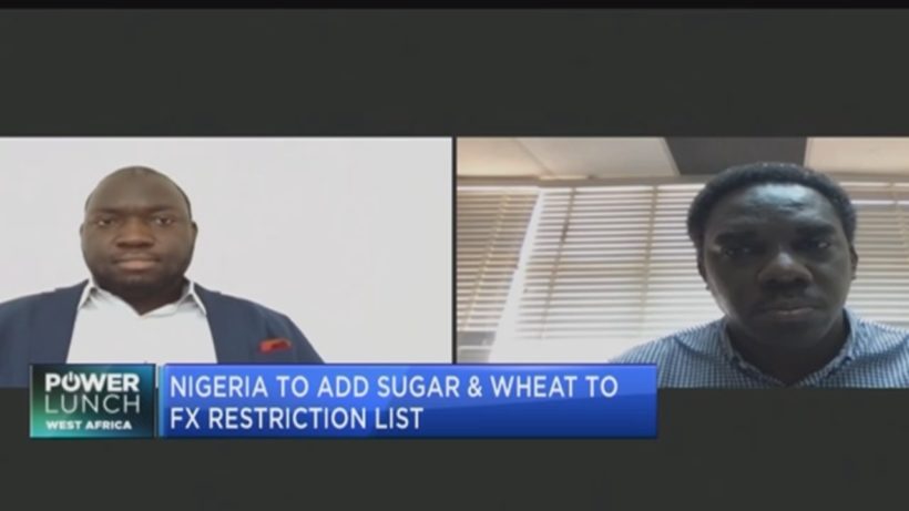 Nigeria to add sugar, wheat to FX restriction list
