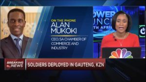 SA violence precedes Zuma ruling,  says SACCI CEO Alan Mukoki