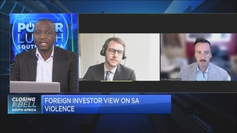 Here’s how foreign investors, markets are reacting to the unrest in SA