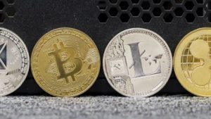 Cryptocurrencies tumble, with bitcoin falling 8% and ether down 9% in the last 24 hours