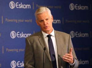 Eskom CEO says he briefed South African president on power crisis