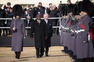 King Charles welcomes President Ramaphosa for first state visit