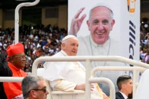 Shun ethnic rivalry and corruption, pope tells African youth